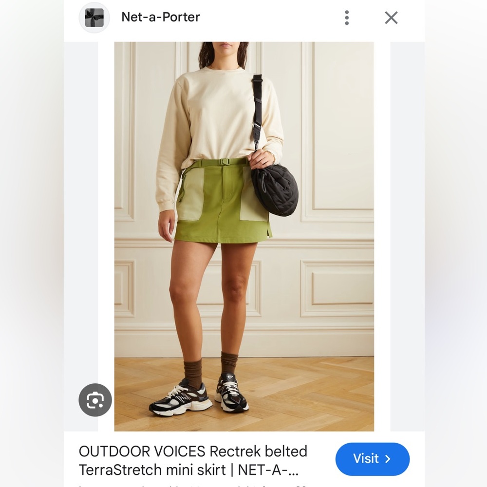 Outdoor Voices Rectrek skirt